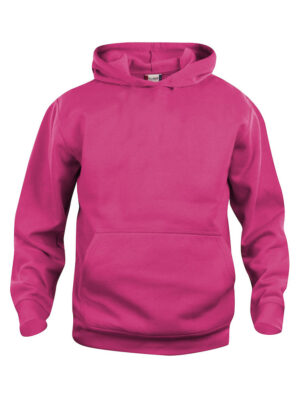 021021 Basic Hoody Junior helder kersen