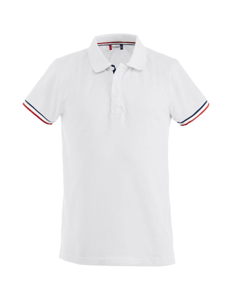 028237 Poloshirt Newton wit