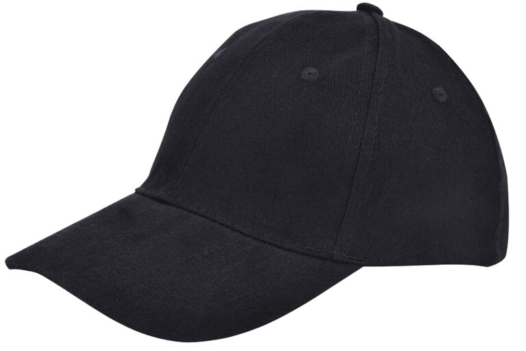 1947 Brushed twill cap zwart