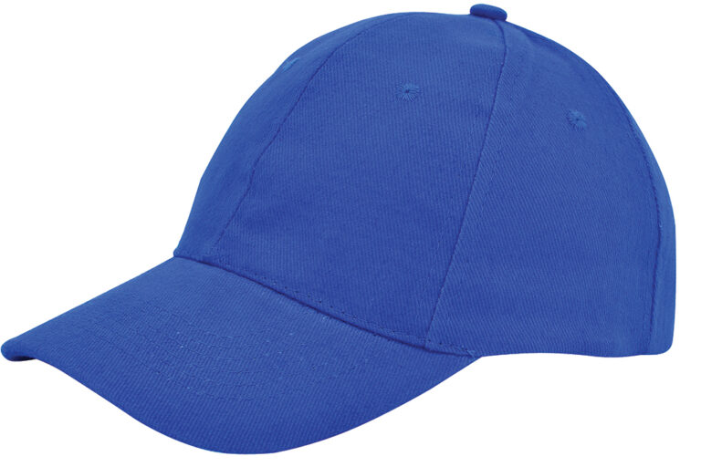 1947 Brushed twill cap kobaltblauw