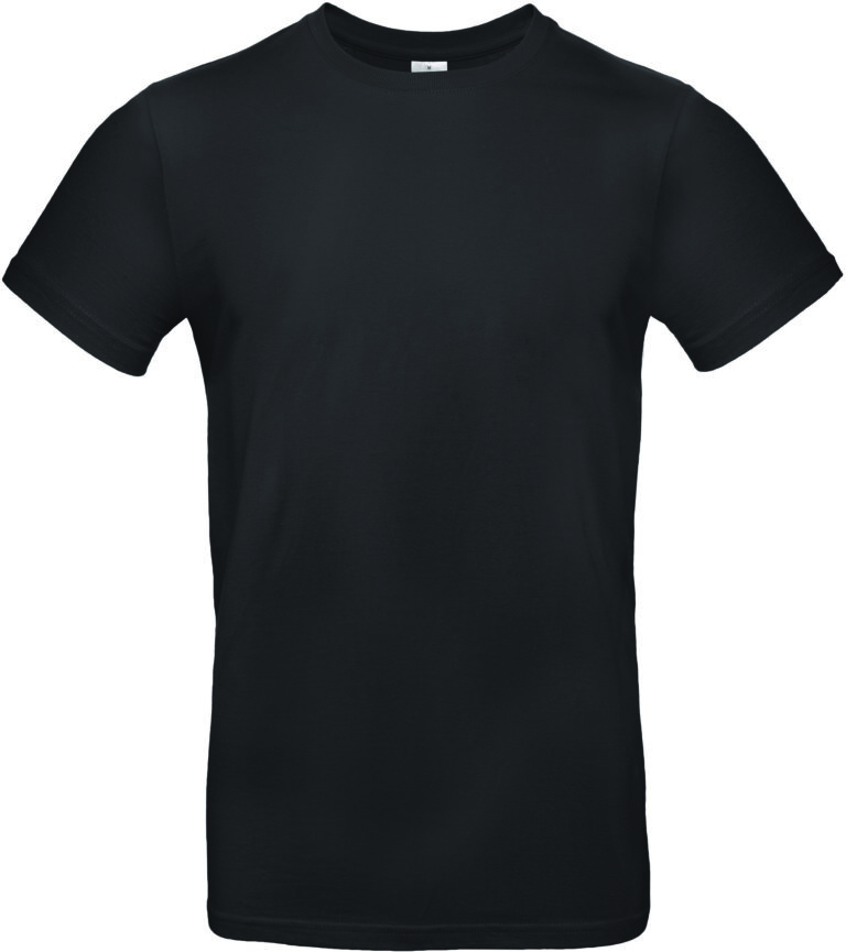 Exact 190 T-shirt B&C BLACK