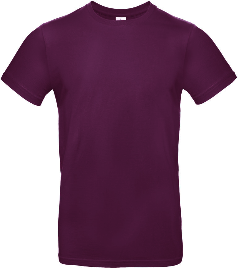 Exact 190 T-shirt B&C BURGUNDY