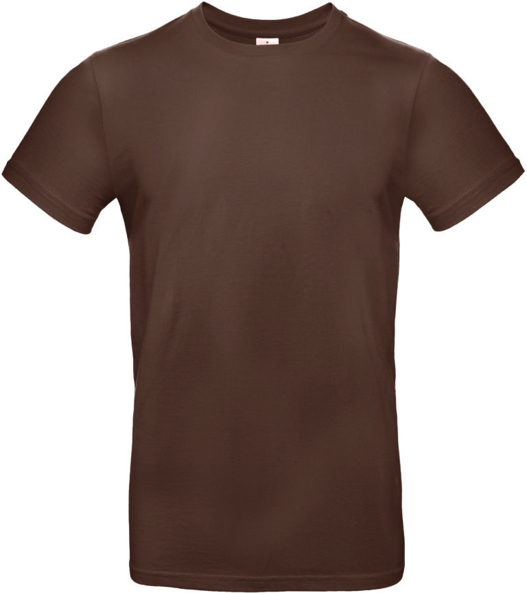 Exact 190 T-shirt B&C CHOCOLATE