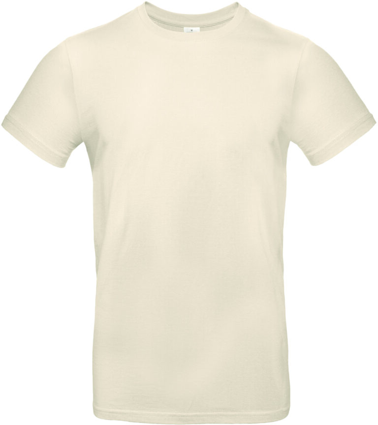 Exact 190 T-shirt B&C NATURAL