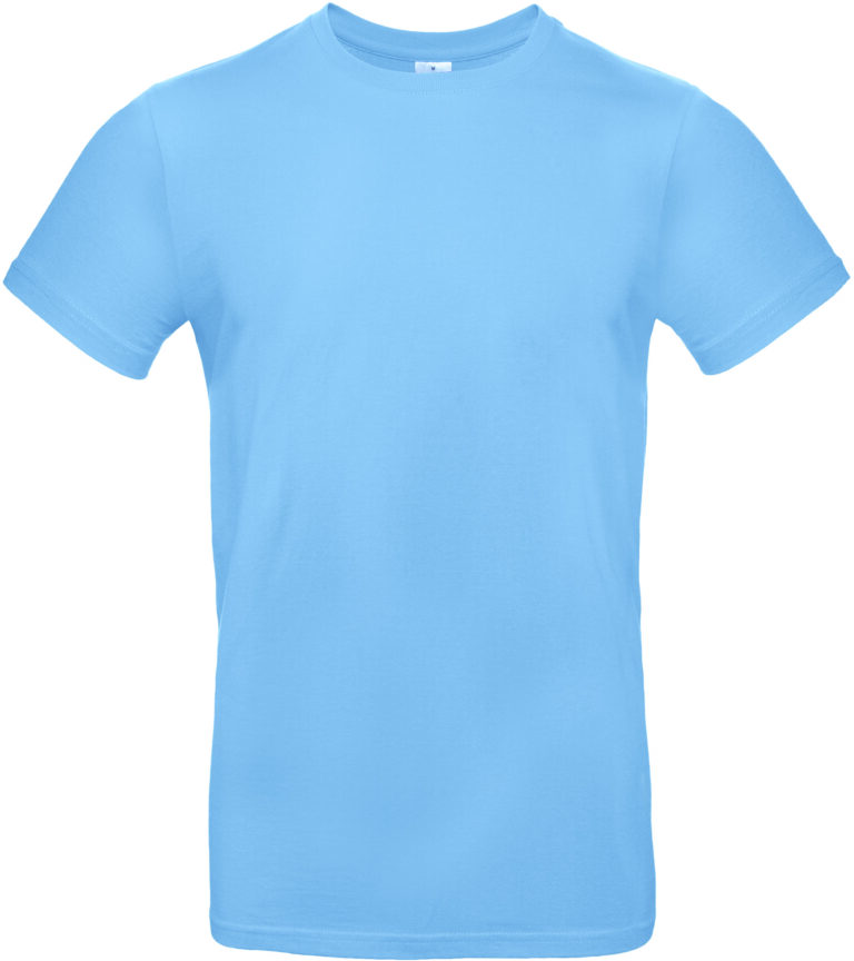 Exact 190 T-shirt B&C SKYBLUE