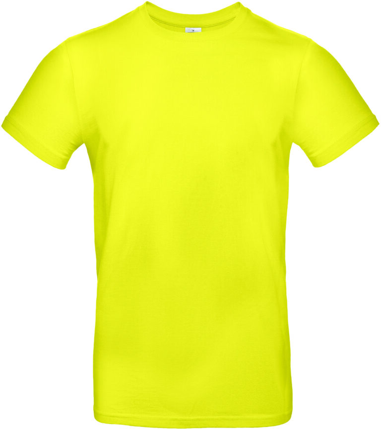 Exact 190 T-shirt B&C SOLARYELLOW
