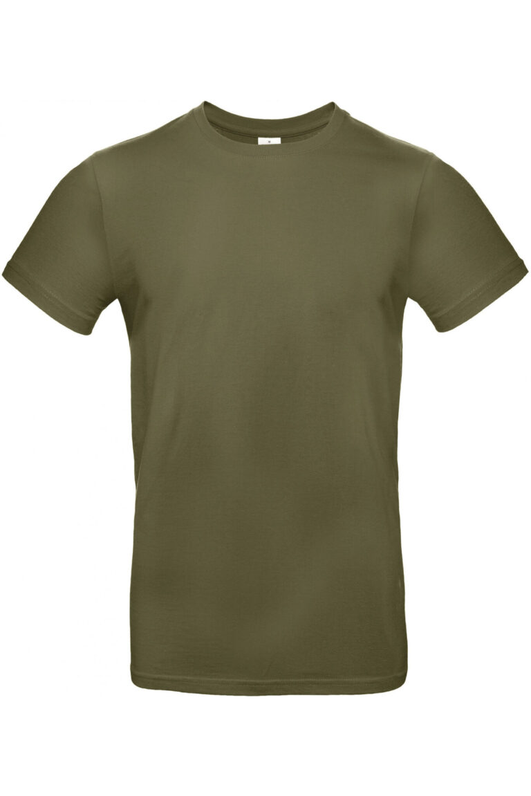 Exact 190 T-shirt B&C olijfgroen