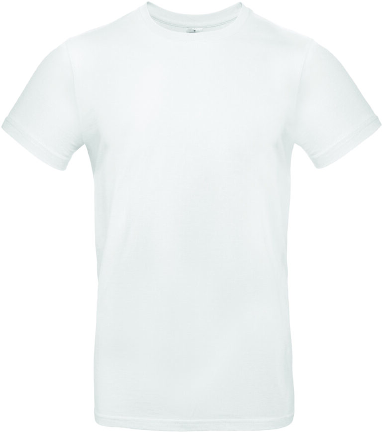 Exact 190 T-shirt B&C WHITE