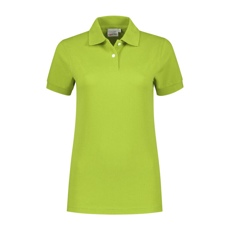 Polo Charma Ladies limegroen