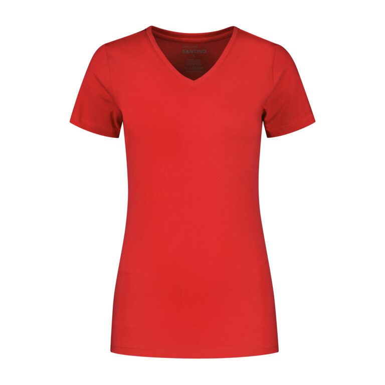 T-shirt Jazz Ladies rood