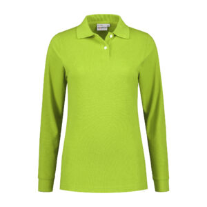 Polo Matt Ladies limegroen