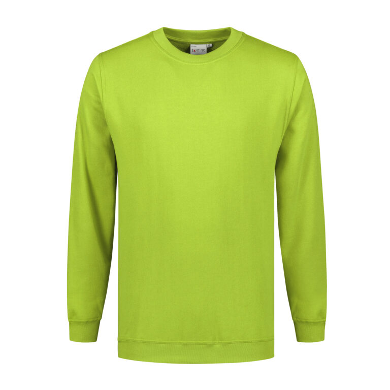 Sweater Roland limegroen