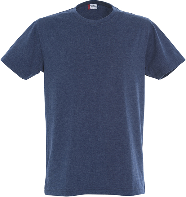 029360 T-shirt New Classic blauw melange