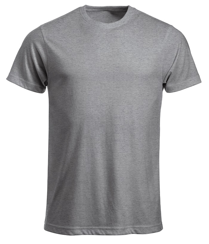 029360 T-shirt New Classic grijs melange