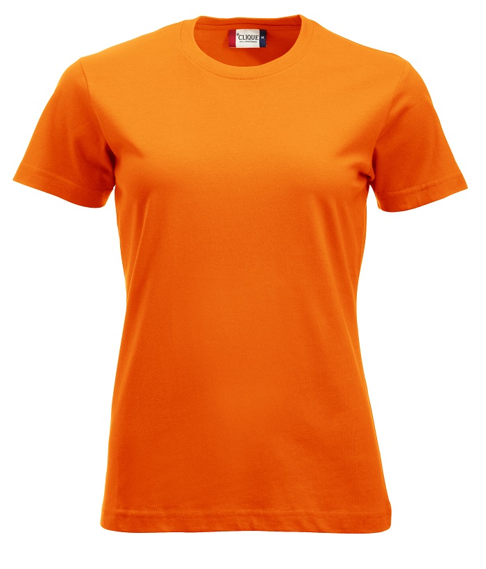 029361 T-shirt New Classic ladies signaal oranje
