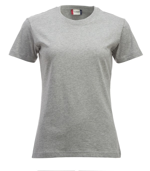029361 T-shirt New Classic Ladies grijs melange