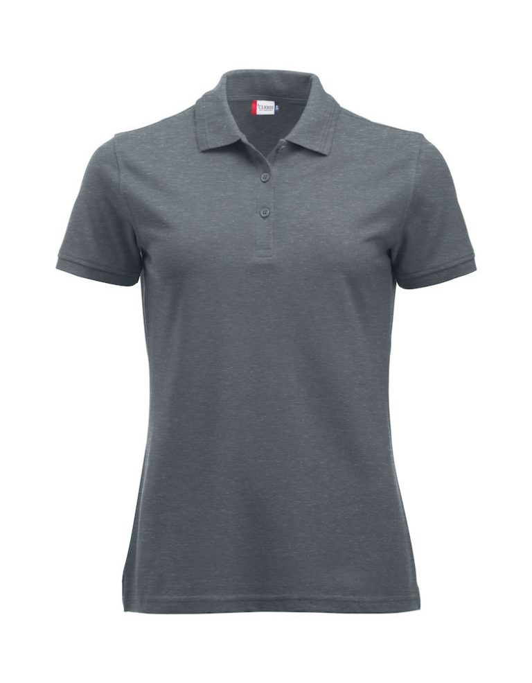 028251 Manhattan polo Ladies 955 antraciet-melange