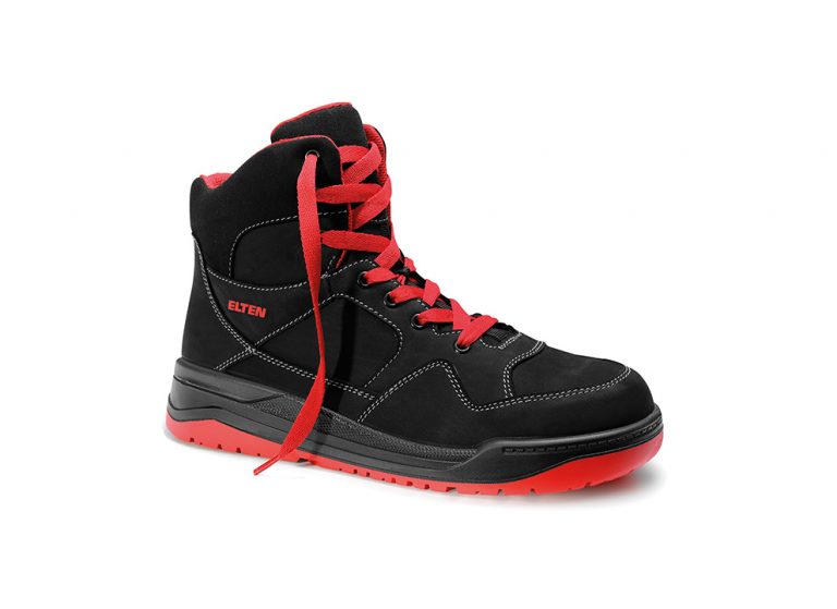 763391 Maverick Black-Red Mid ESD Elten