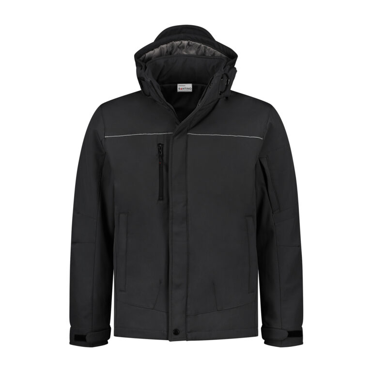 Softshell jas Stockholm zwart