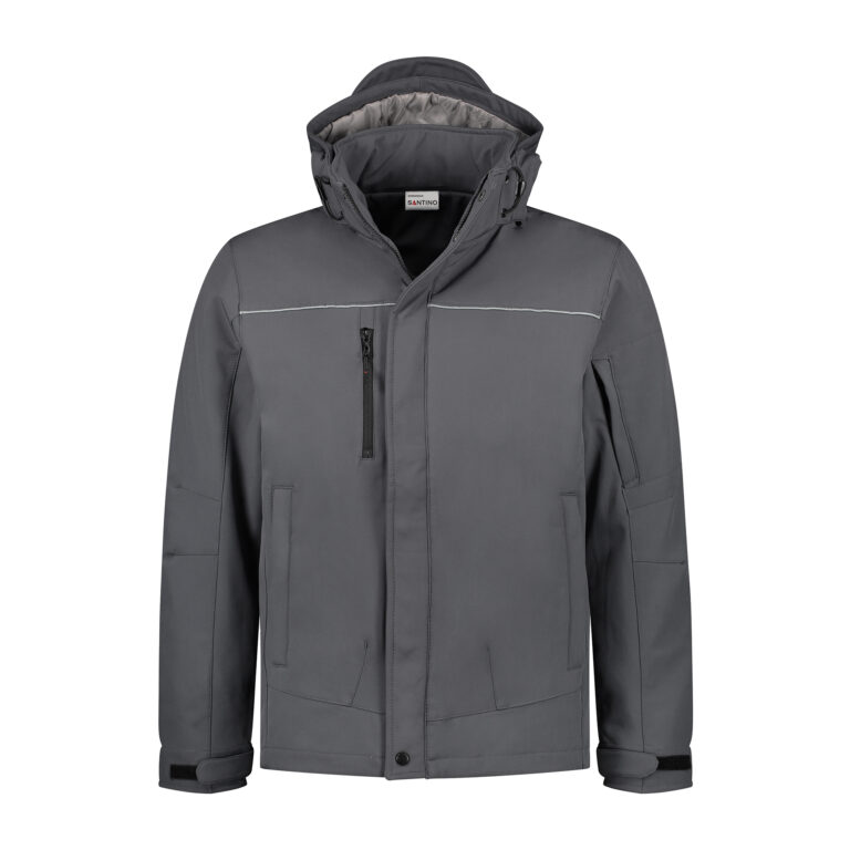 Softshell jas Stockholm graphite