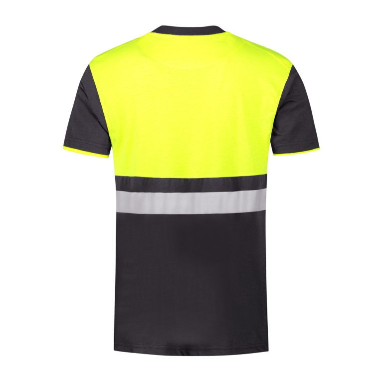 Hi-Vis T-shirt Hannover graphite/ geel