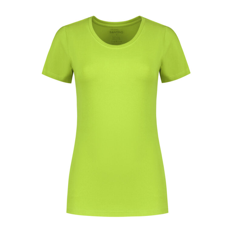 T-shirt Jive Ladies limegroen