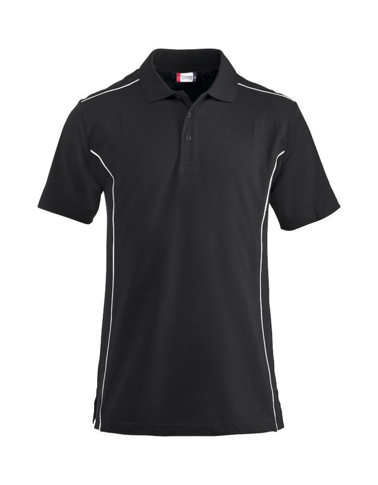 028222 New Conway polo zwart