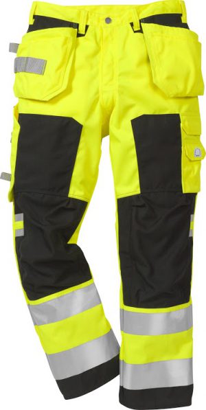 100974-196 196 front 01 HI-VIS werkbroek