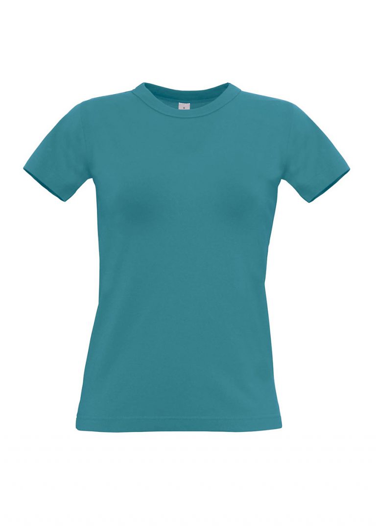 Exact 190 dames T-shirt B&C diva blue