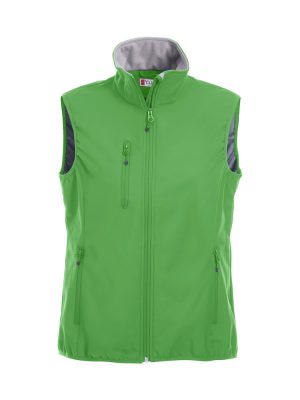 020916 Basic Softshell Bodywarmer Ladies appelgroen
