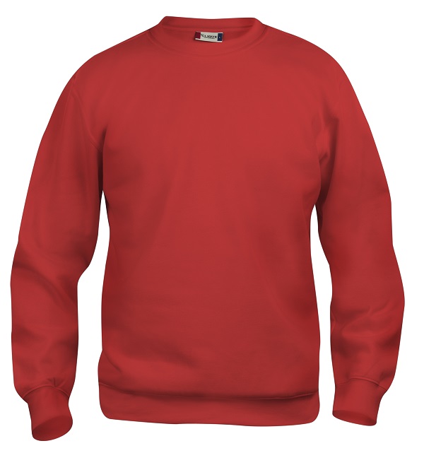 021030 Basic Roundneck Sweater rood