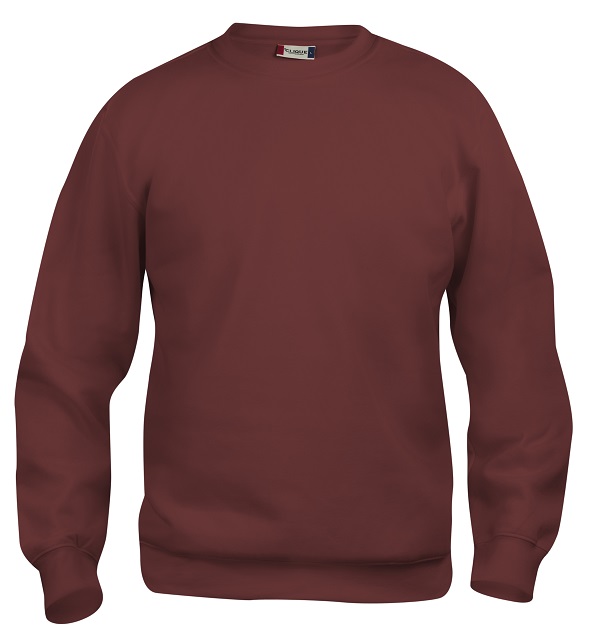021030 Basic Roundneck Sweater bordeaux