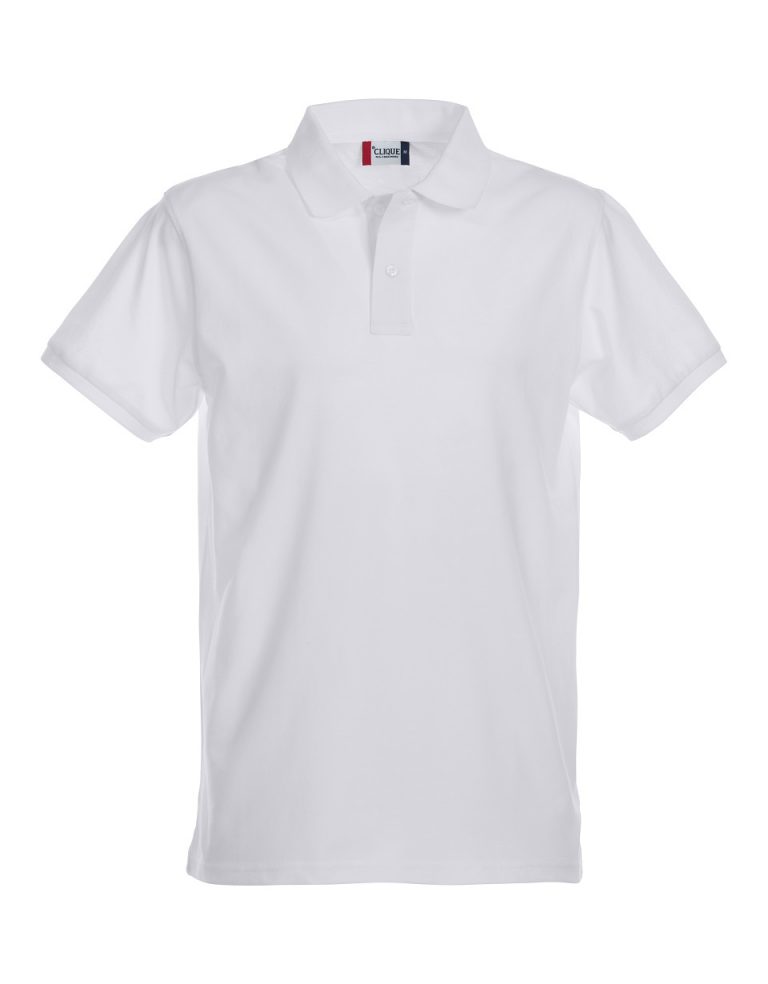 028240 Premium Polo wit