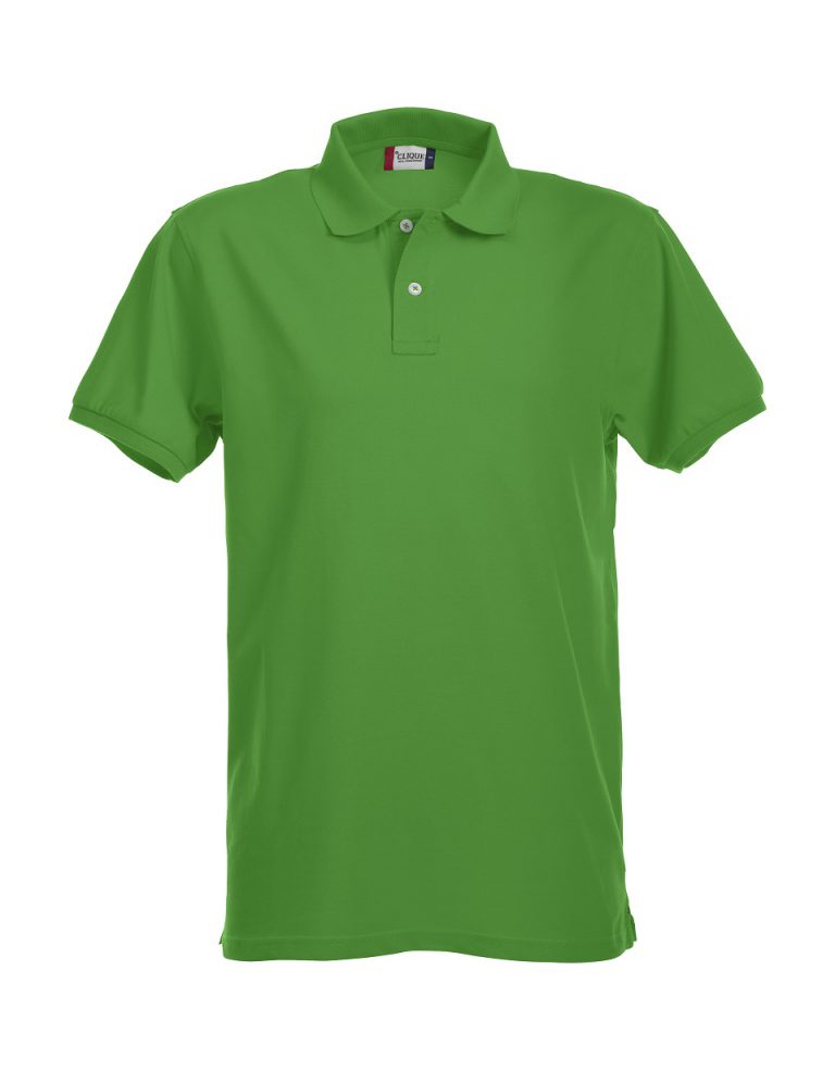 028240 Premium Polo appelgroen