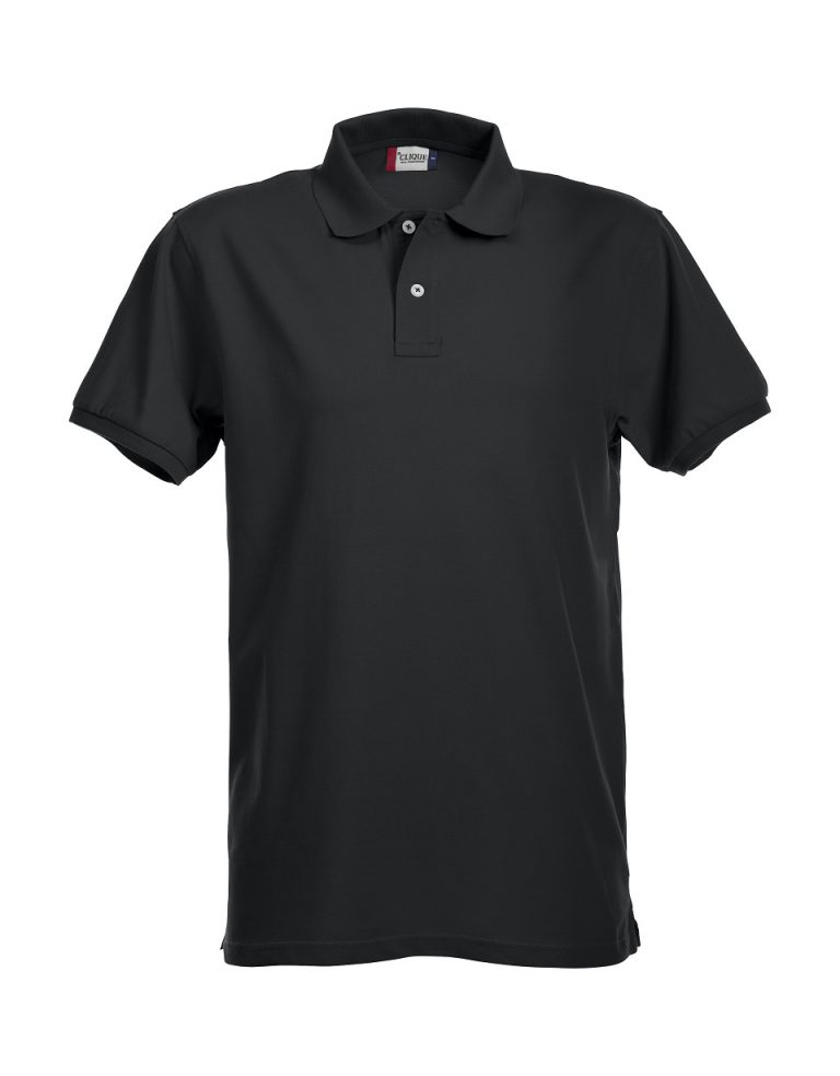 028240 Premium Polo zwart