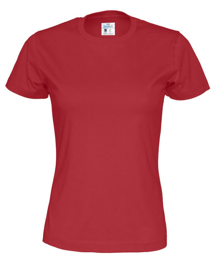 141007 CottoVer T-shirt lady red