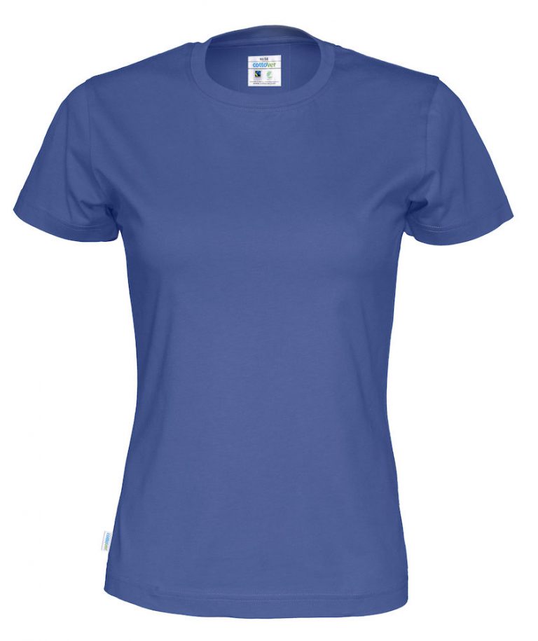 141007 CottoVer T-shirt lady royal