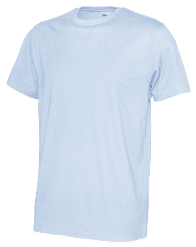 141008 CottoVer T-shirt Man sky blue