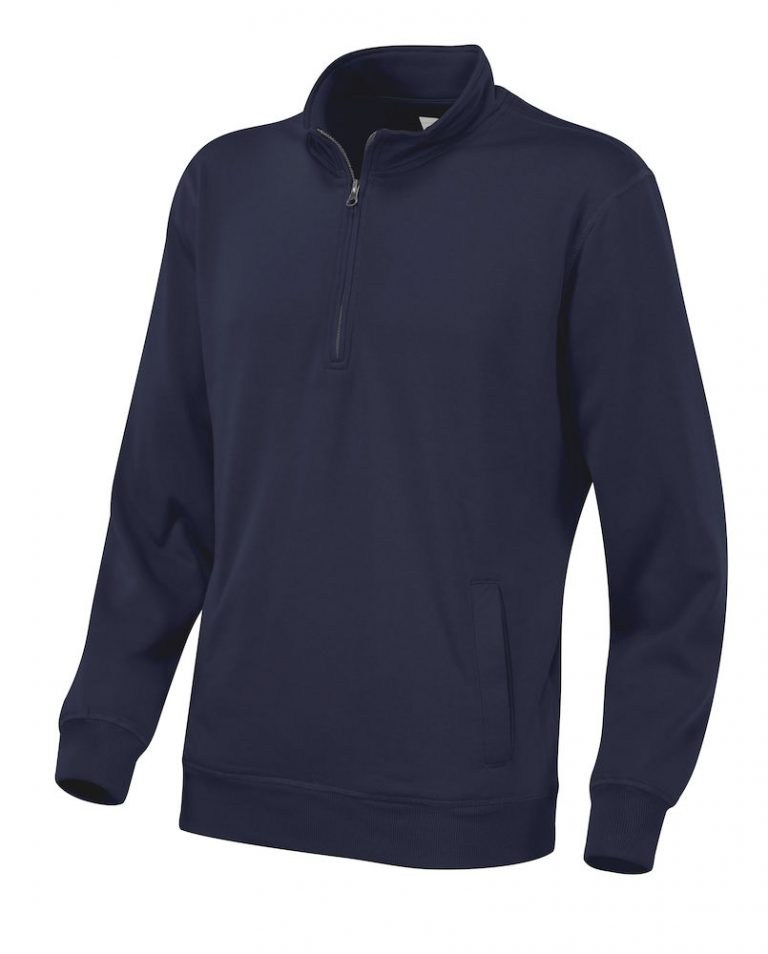 141012 CottoVer Zipsweater navy