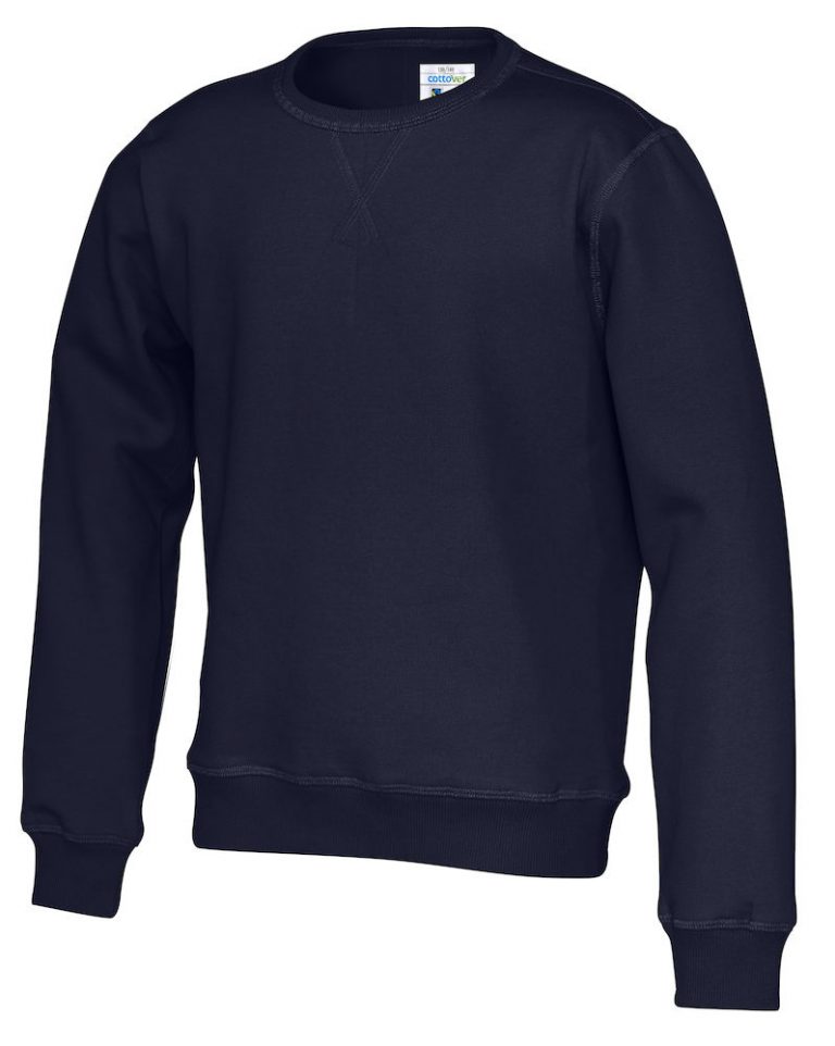 141015 CottoVer Sweater Kids Navy