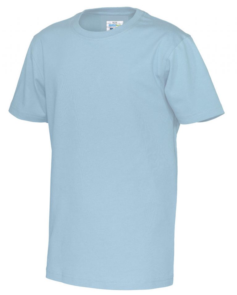 141023 CottoVer T-shirt kids sky blue