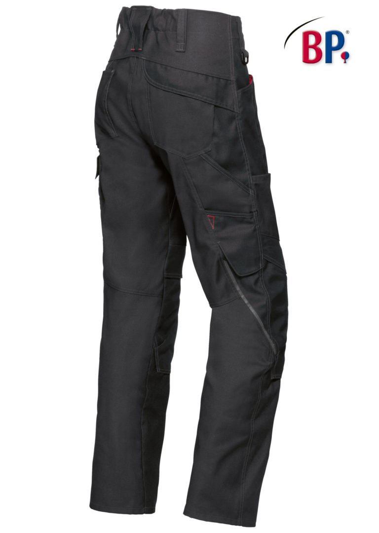 1820 Werkbroek BPlus Green 32 zwart