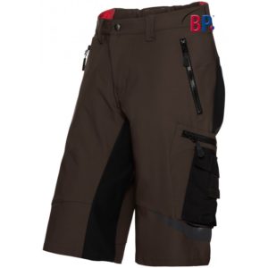 1863 Superstretch korte broek BP 48 bruin