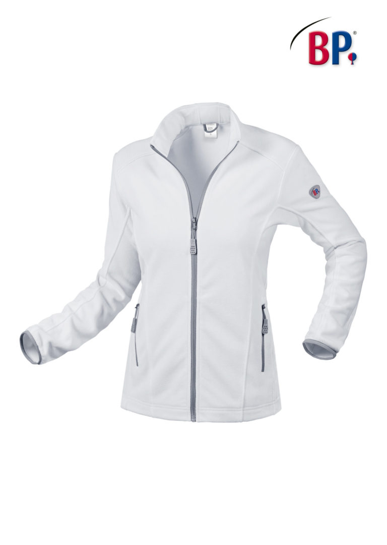 Dames Fleecevest 1693 BP Essentials 21 wit