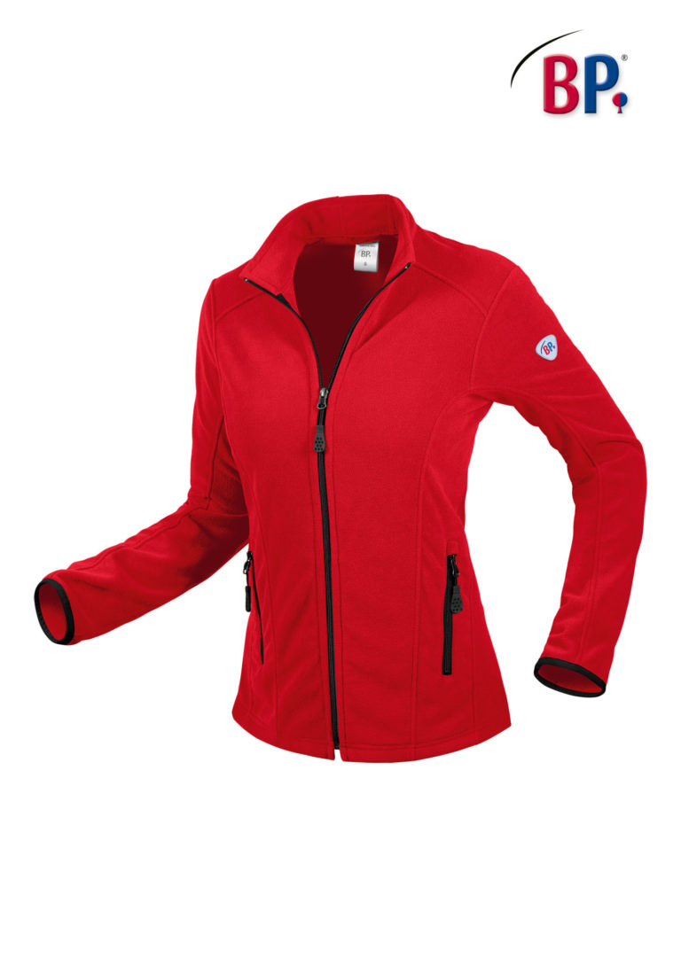 Dames Fleecevest 1693 BP Essentials 81 rood