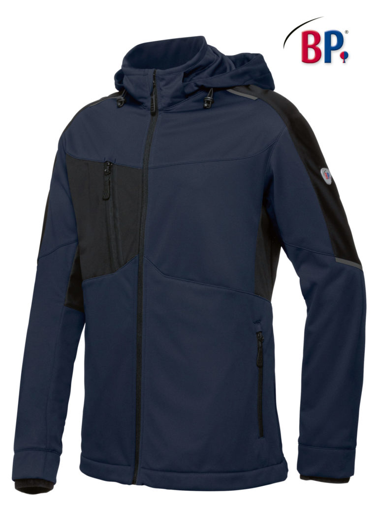 Softshell 1830 BP 1432 nacht blauw