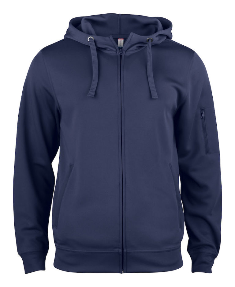 Basic Active Hoody Full Zip Clique 580