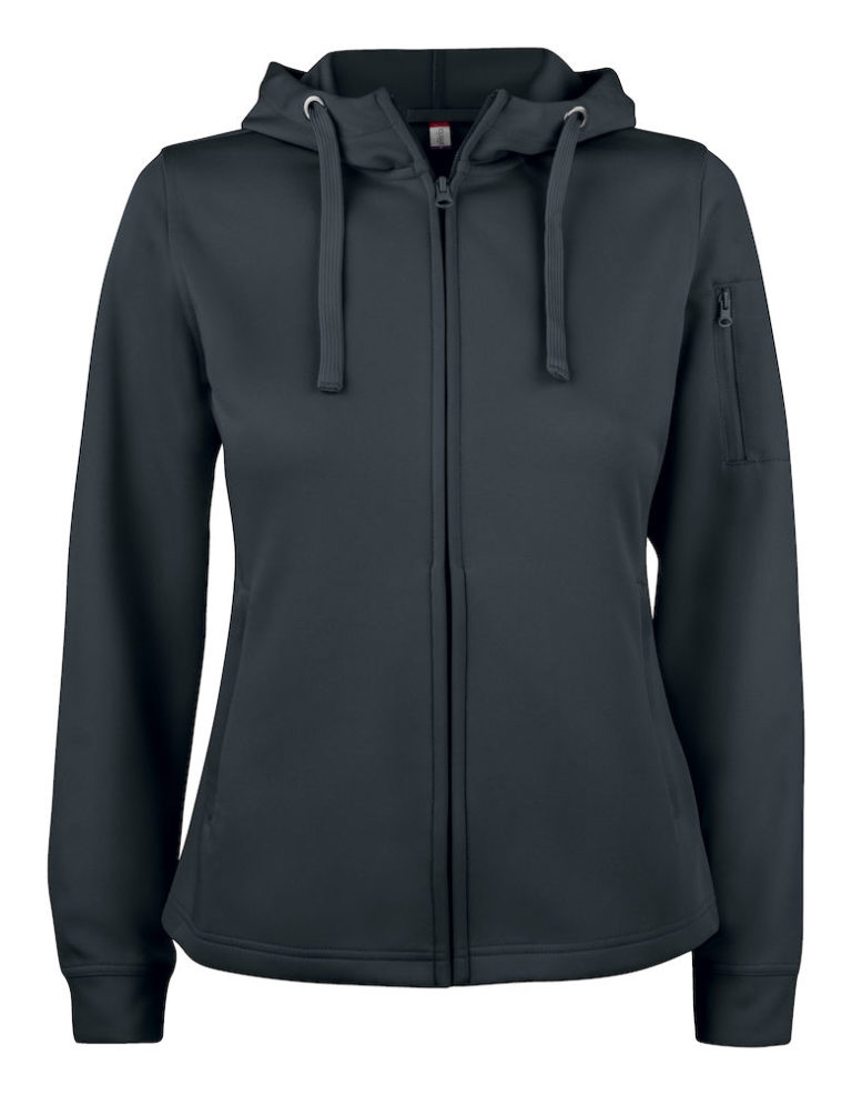 Basic Active Hoody Full Zip Ladies Clique 99