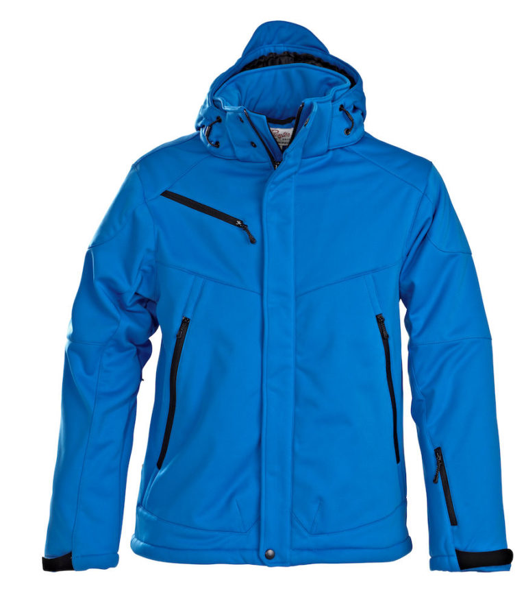 2261035 Padded Softshell SKELETON 632 oceaanblauw