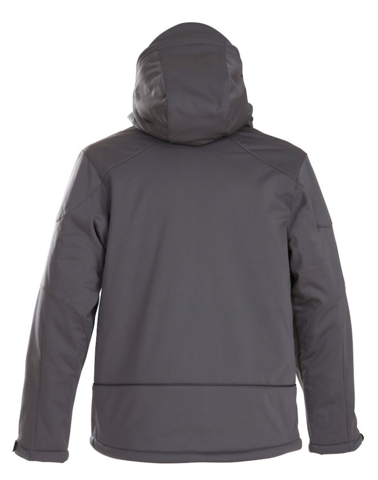 2261035 Padded Softshell SKELETON 935 staalgrijs